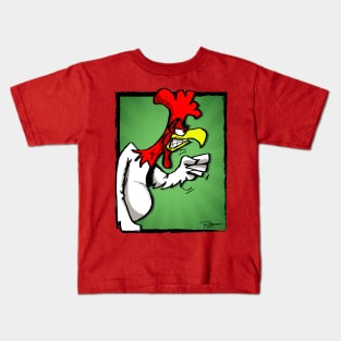 Road Rage Rooster Kids T-Shirt